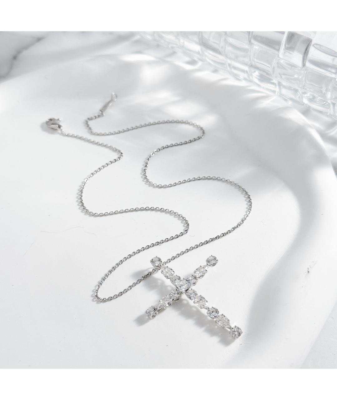 Harry Winston Серебряное платиновое колье, фото 5