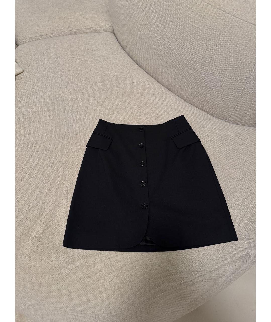 ACNE STUDIOS Черная юбка мини, фото 5