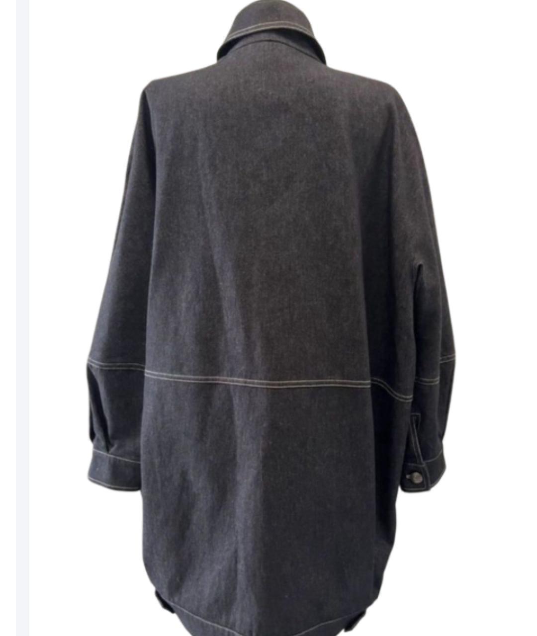 MAX MARA Черная хлопковая куртка, фото 2