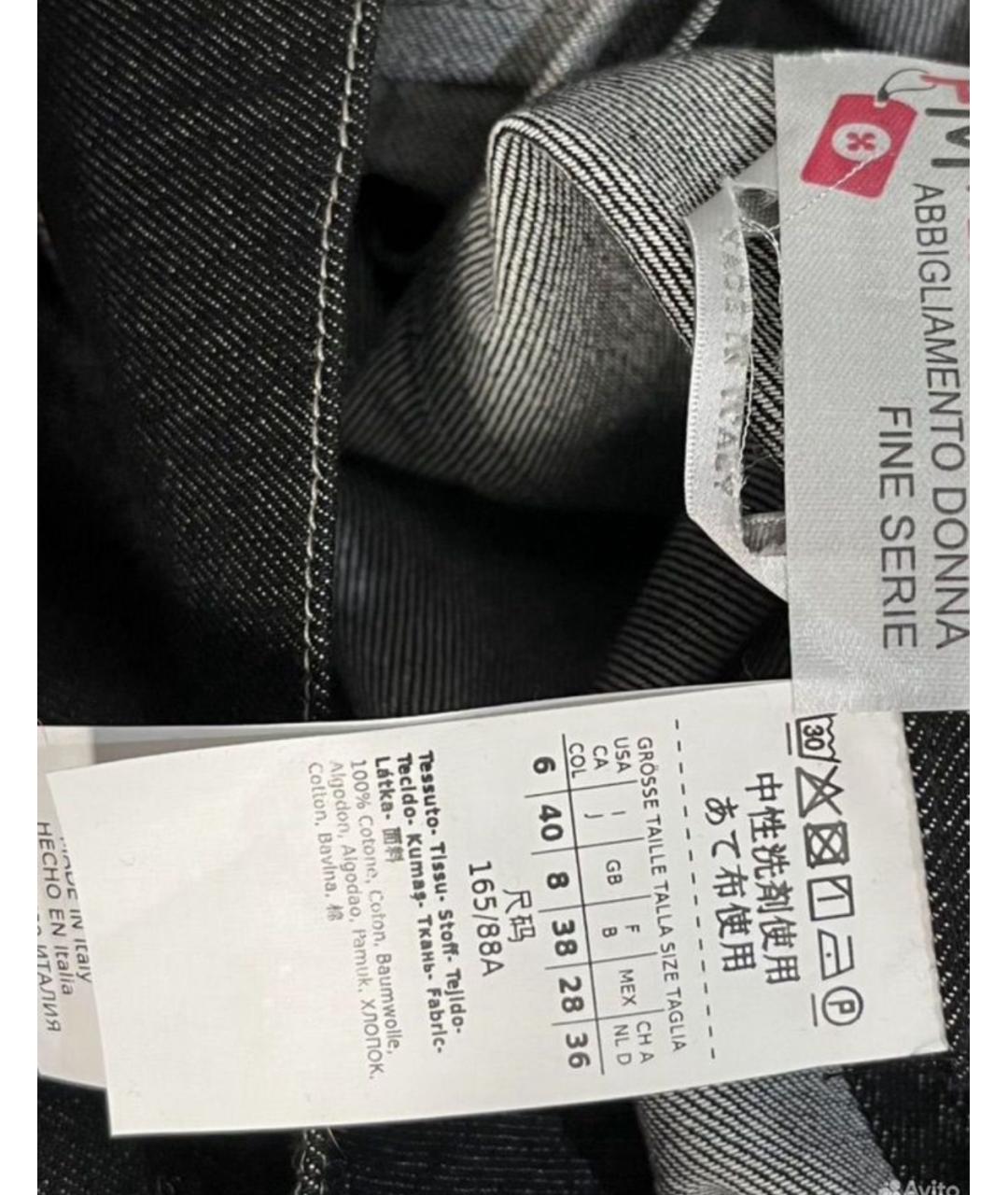 MAX MARA Черная хлопковая куртка, фото 3