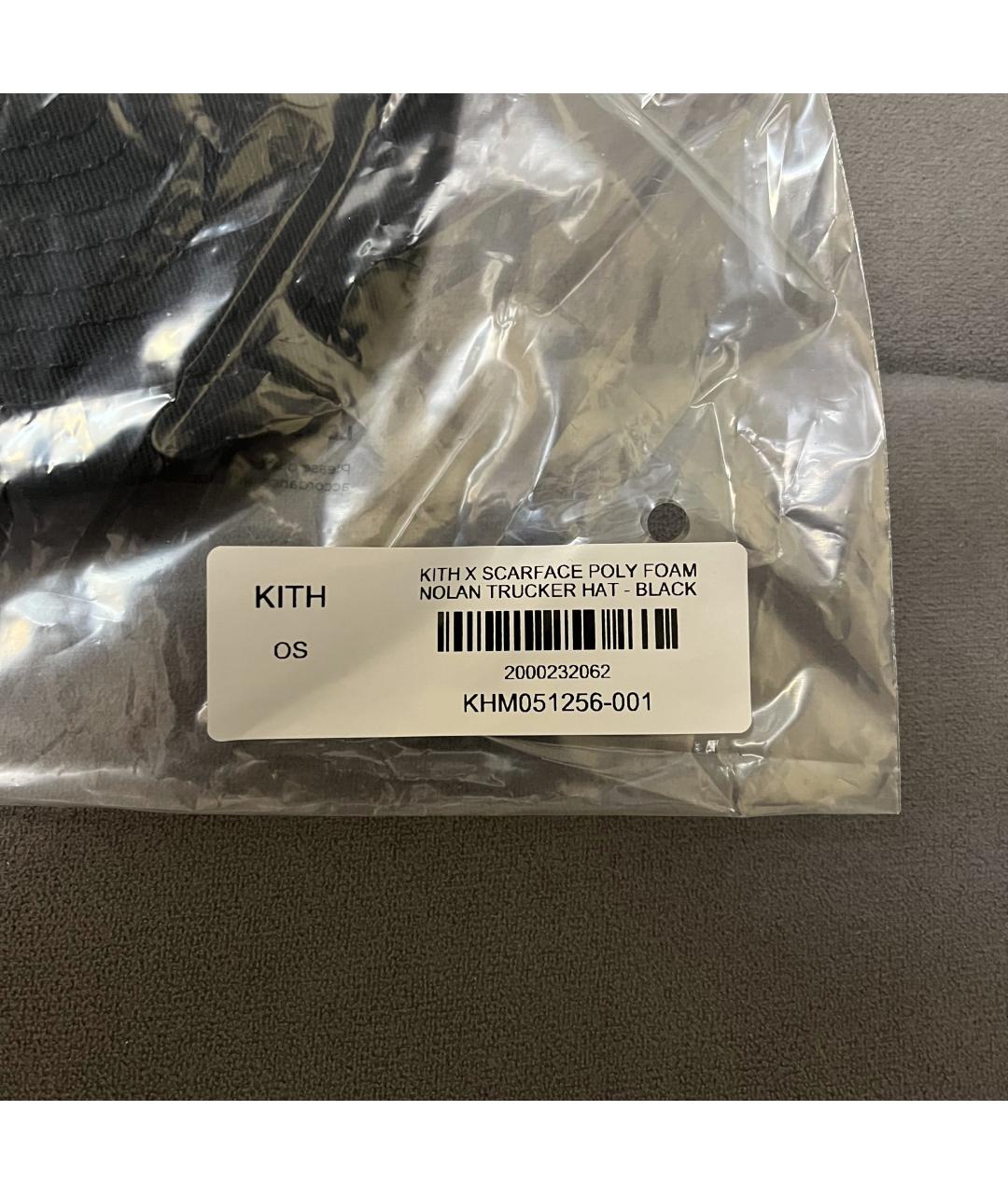 KITH Черная кепка/бейсболка, фото 7