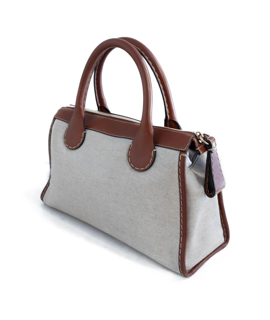 CHLOE Коричневая сумка тоут, фото 3