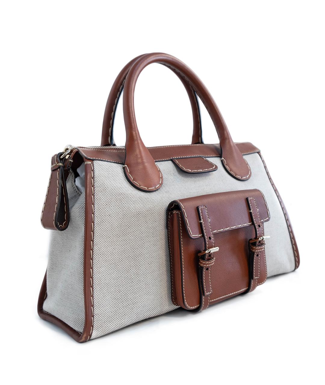 CHLOE Коричневая сумка тоут, фото 2