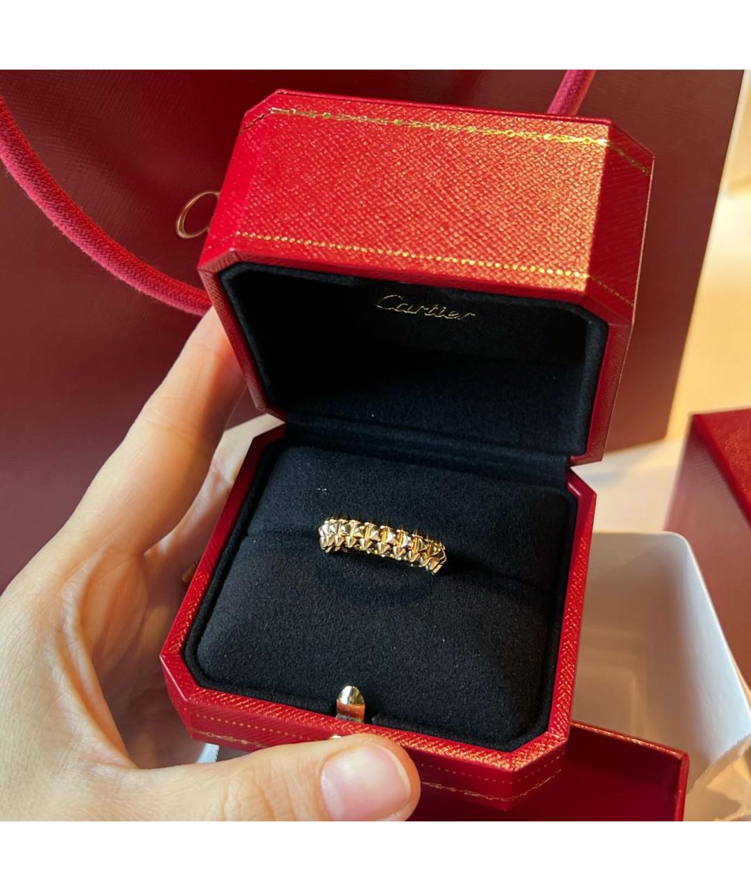 CARTIER Желтое кольцо из желтого золота, фото 3