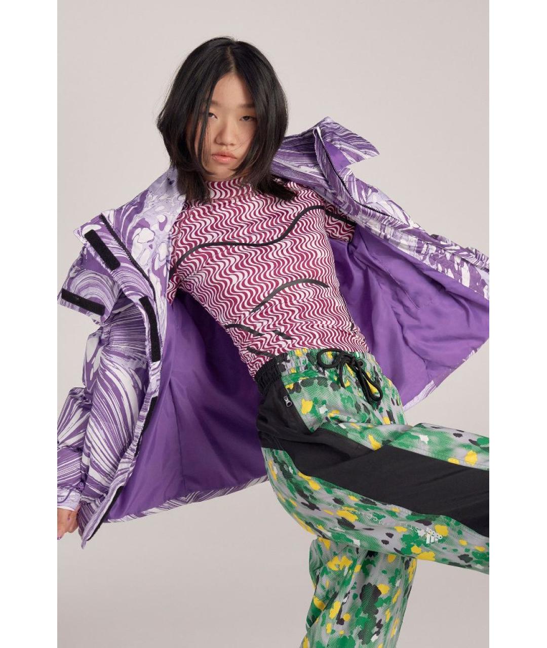 ADIDAS BY STELLA MCCARTNEY Мульти полиэстеровая куртка, фото 4