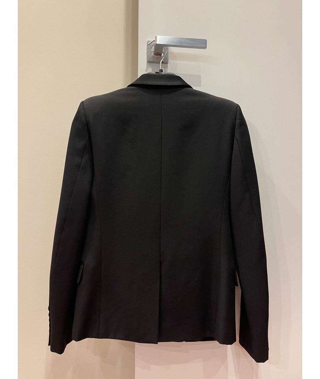 SAINT LAURENT Черный полиэстеровый жакет/пиджак, фото 2