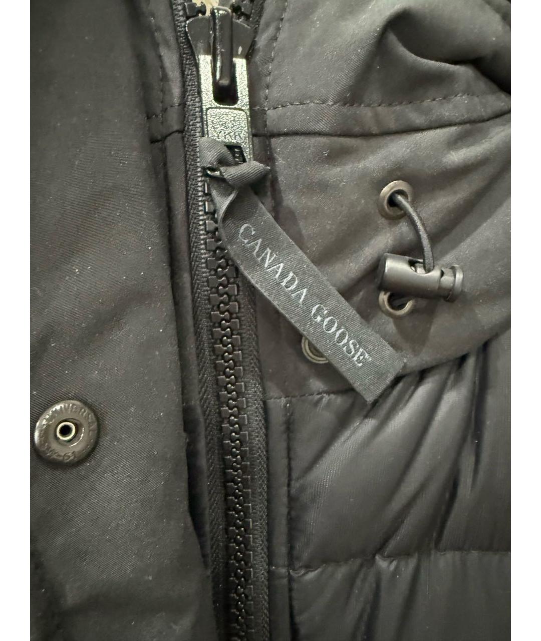 CANADA GOOSE Черная парка, фото 4