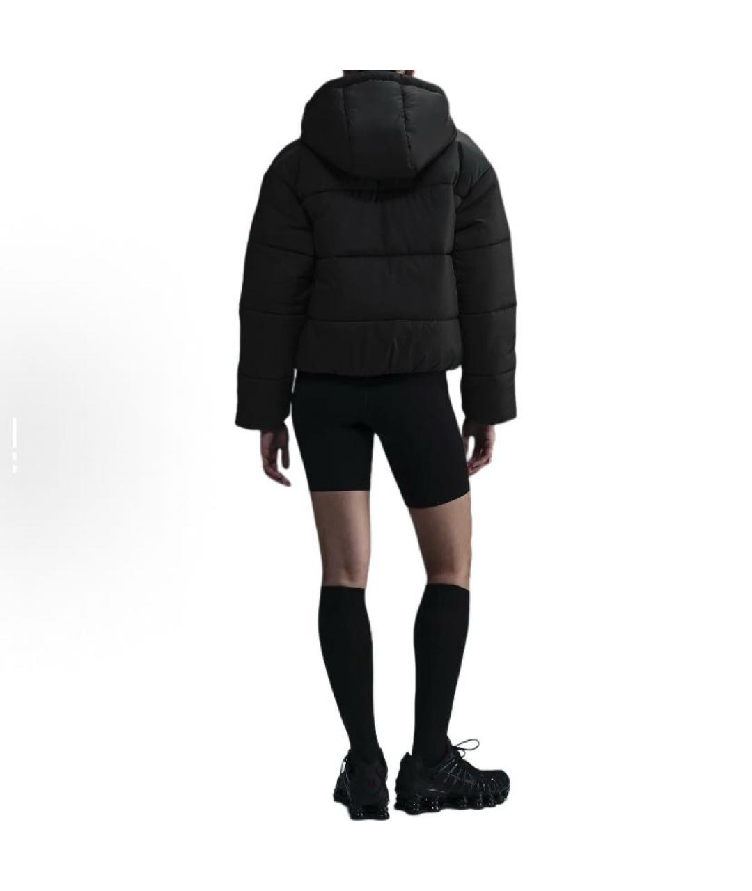 NIKE Черная полиэстеровая куртка, фото 3