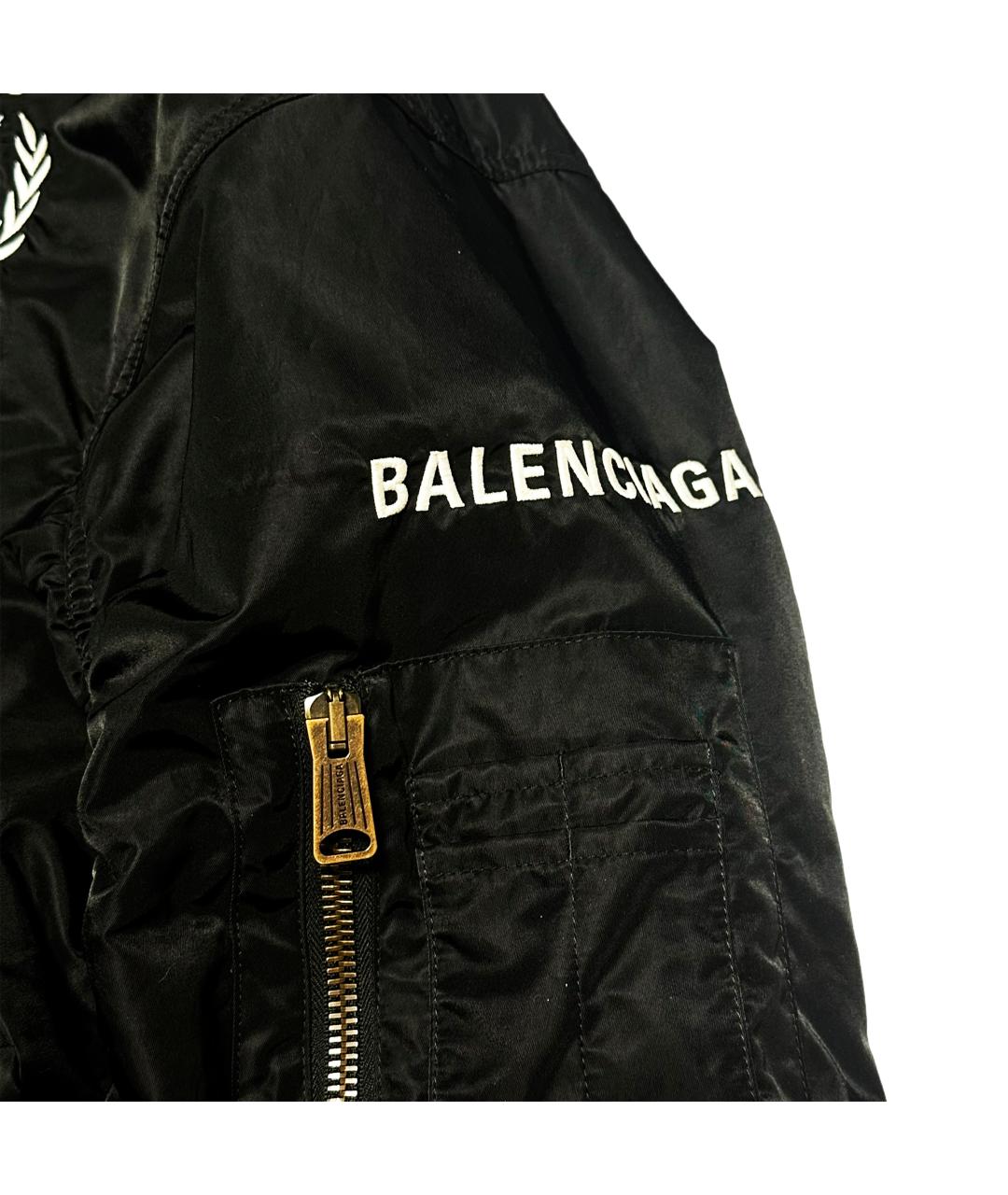 BALENCIAGA Черная куртка, фото 5