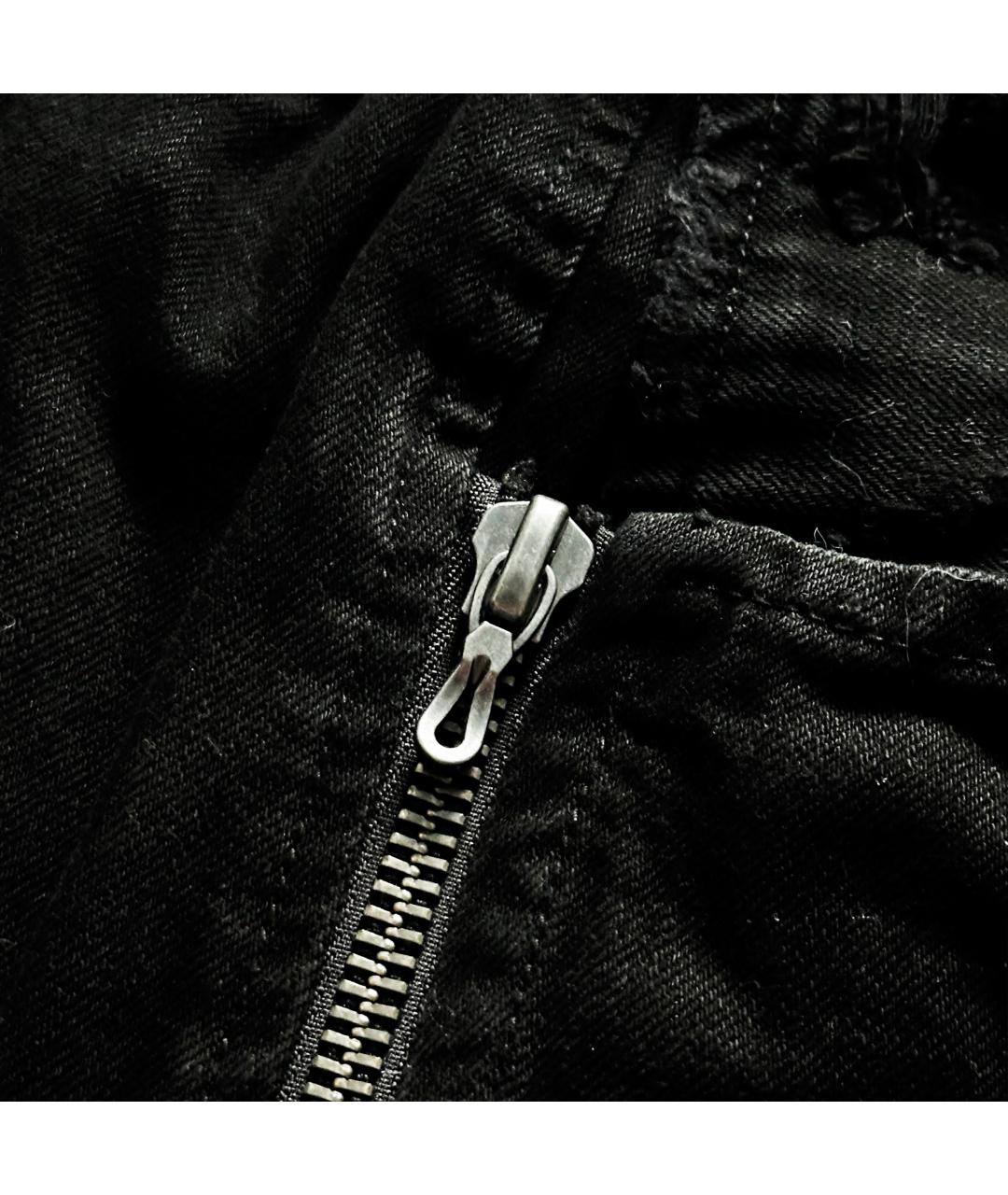RICK OWENS Черная деним куртка, фото 5