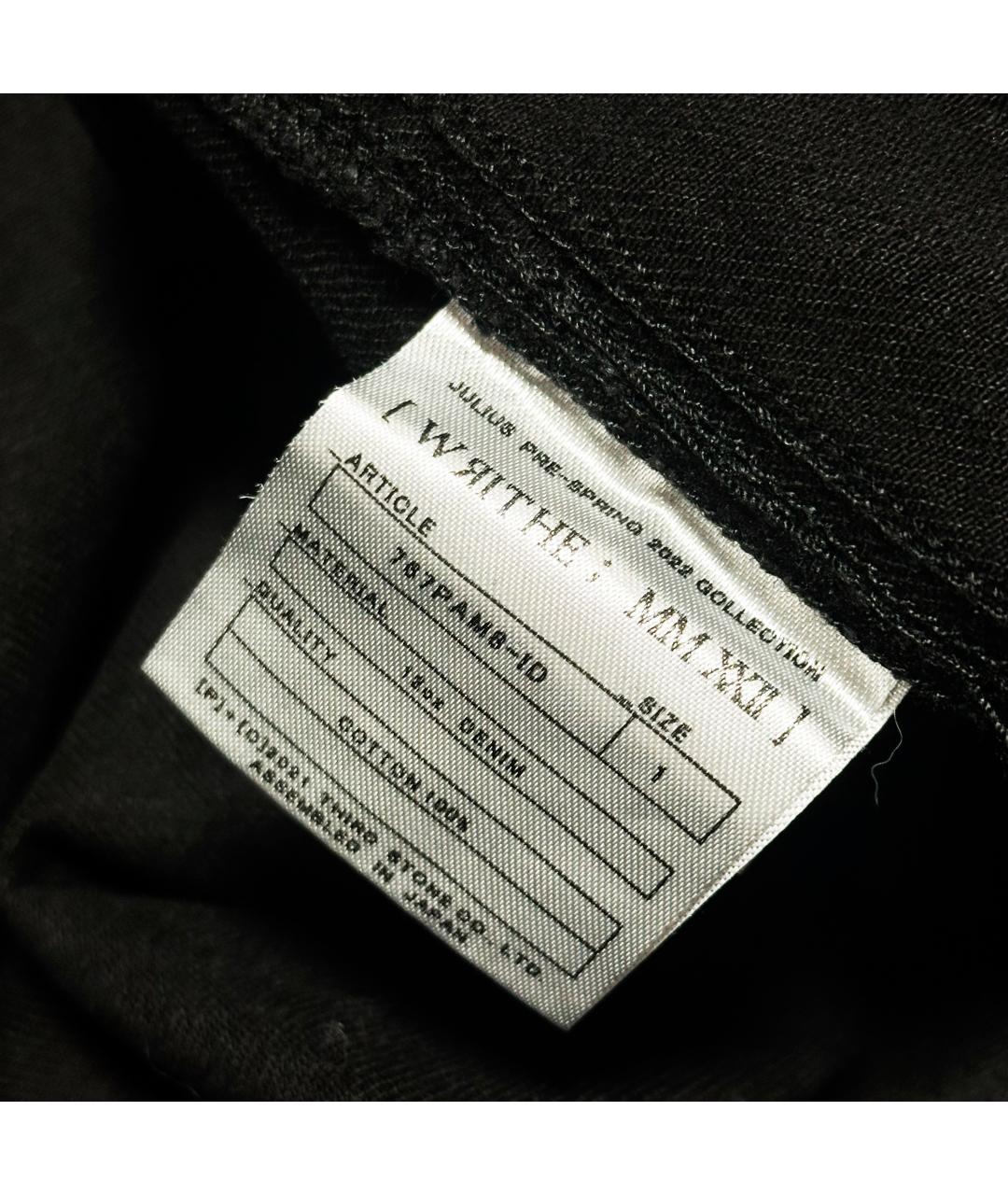 RICK OWENS Черная деним куртка, фото 7