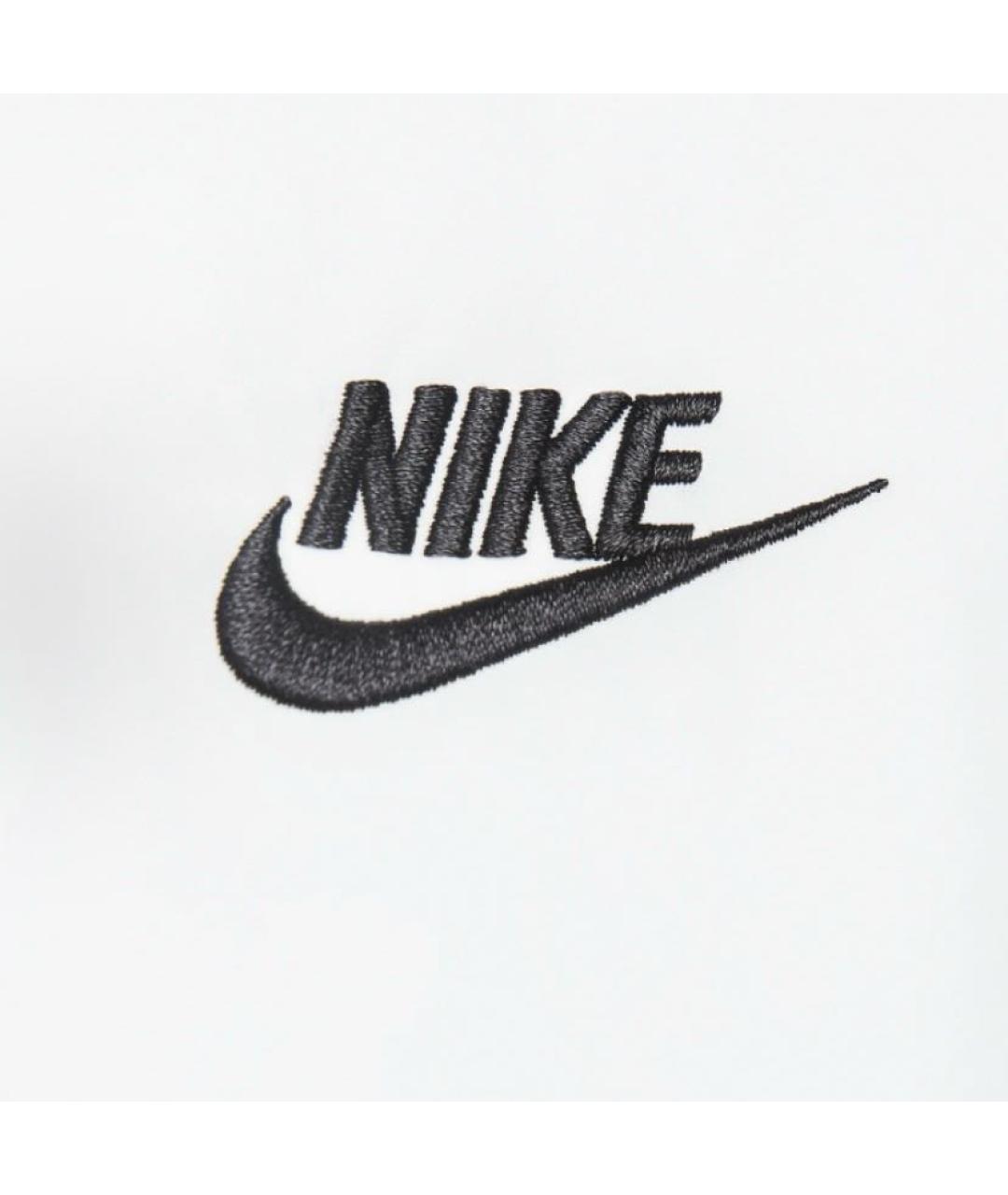 NIKE Белый полиэстеровый пуховик, фото 6