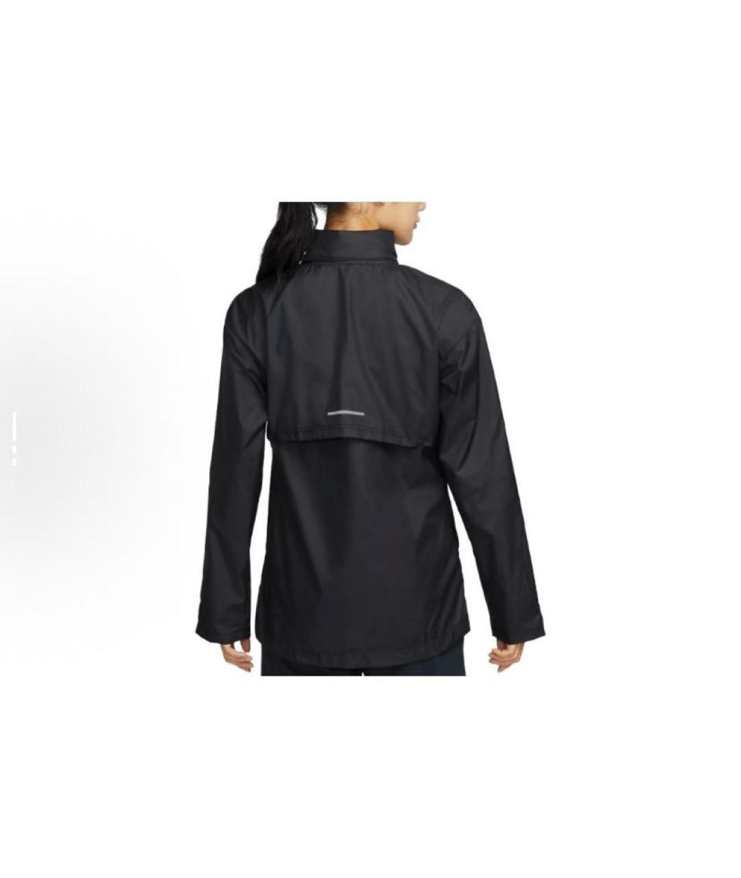 NIKE Черная полиэстеровая куртка, фото 4