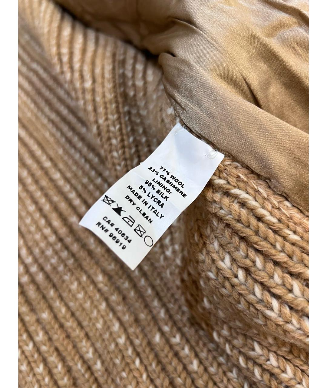 MARC JACOBS Бежевый шерстяной кардиган, фото 8