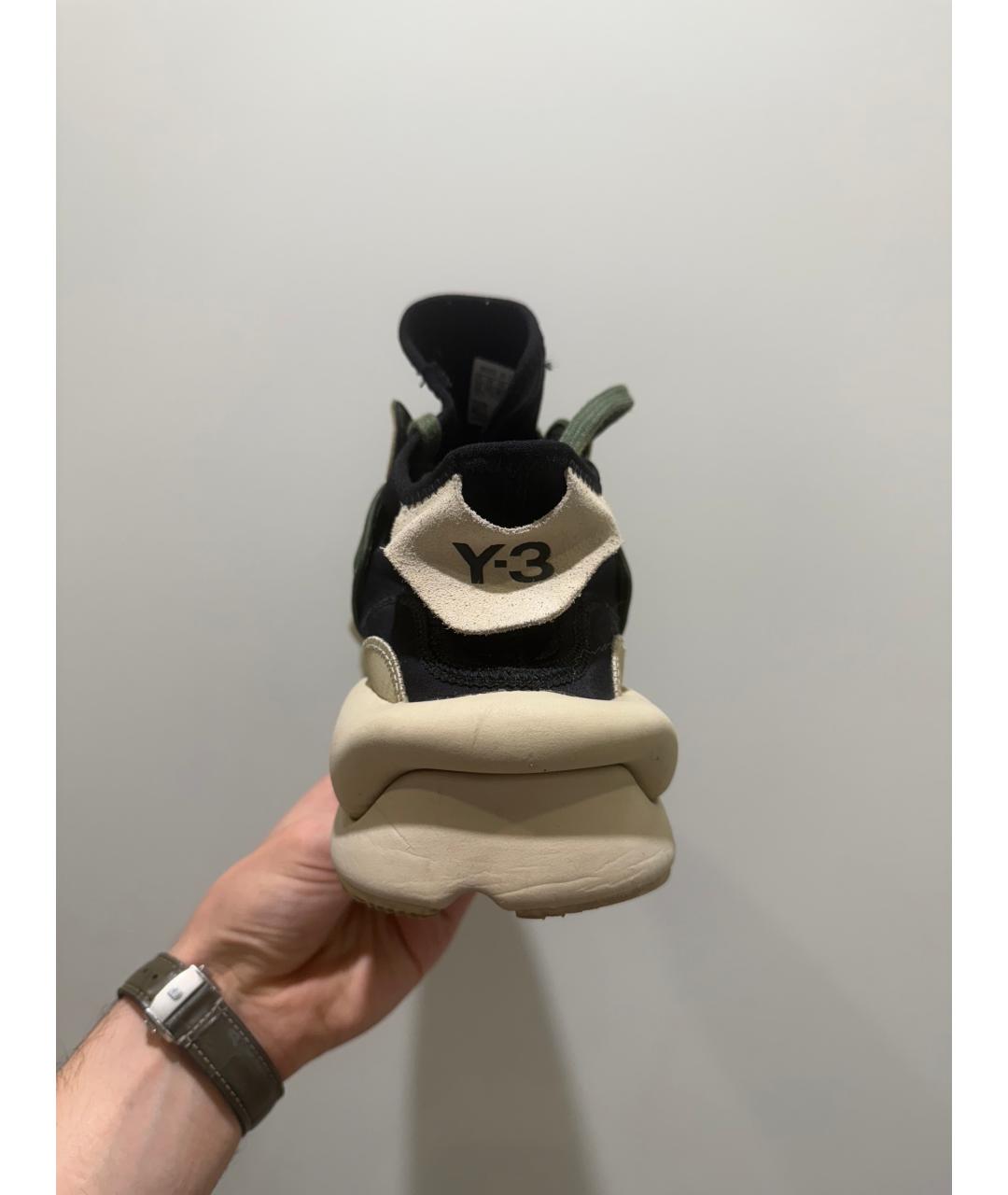 Y-3 Зеленые высокие кроссовки / кеды, фото 3