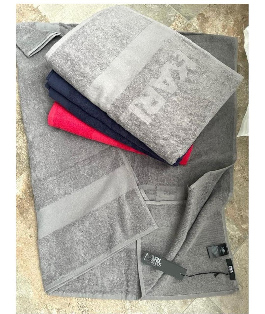 KARL LAGERFELD Хлопковое полотенце, фото 3