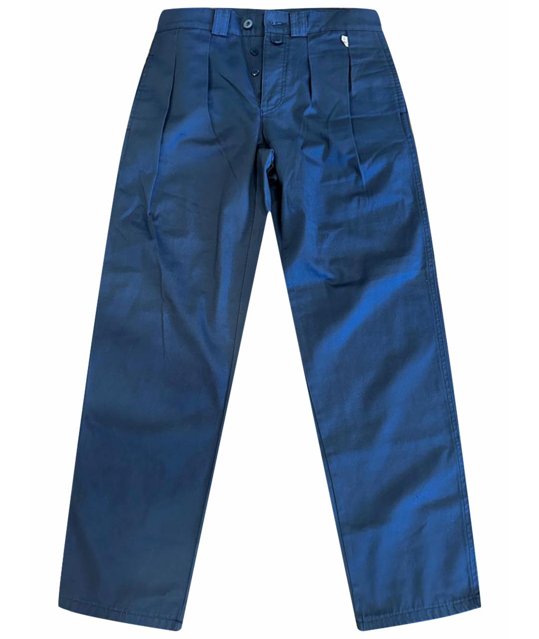 LEVI'S Синие хлопковые брюки широкие, фото 1