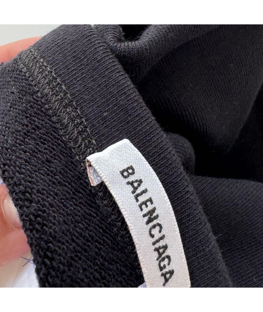 BALENCIAGA Черные перчатки, фото 4