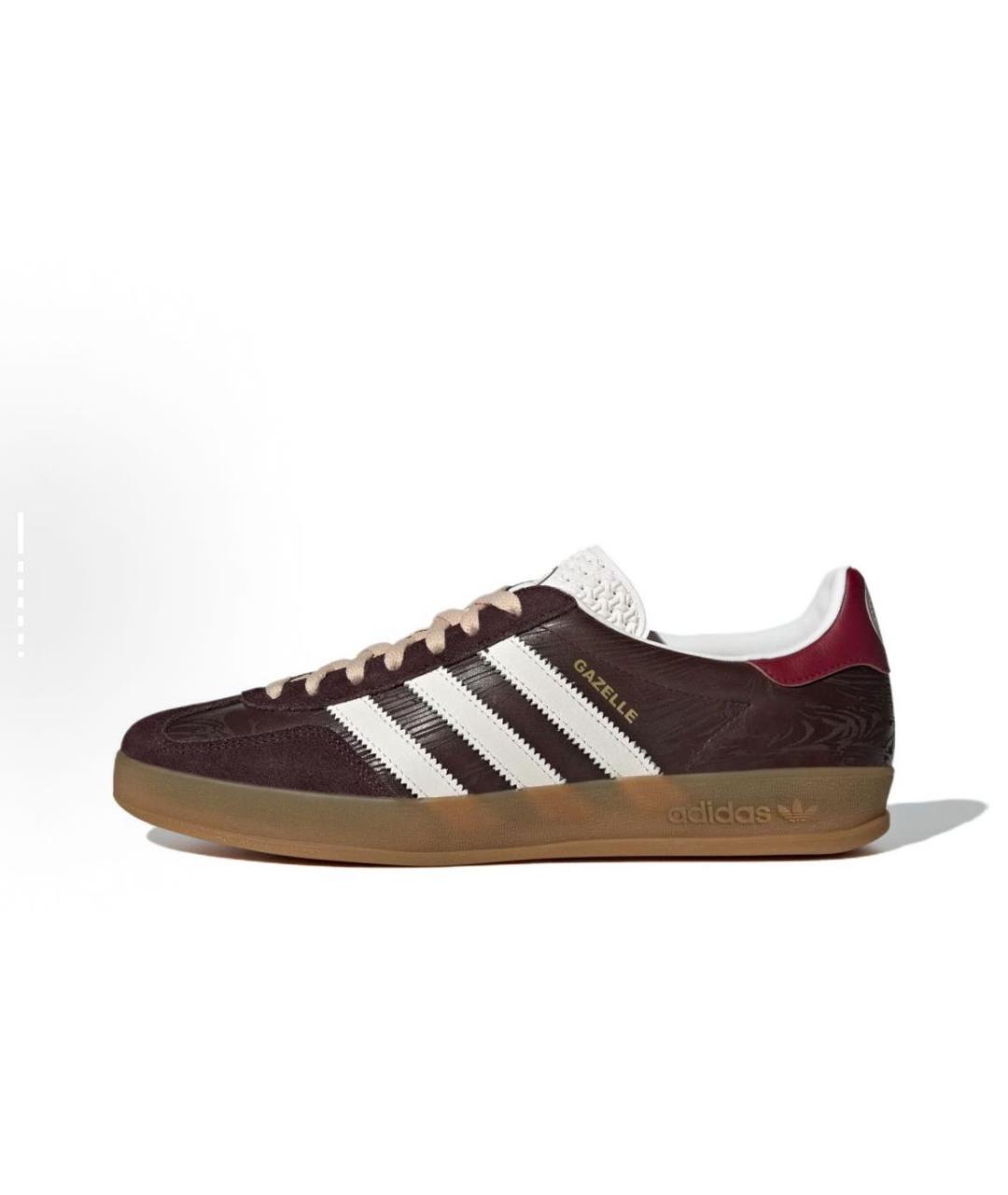 ADIDAS Бордовые низкие кроссовки / кеды, фото 8
