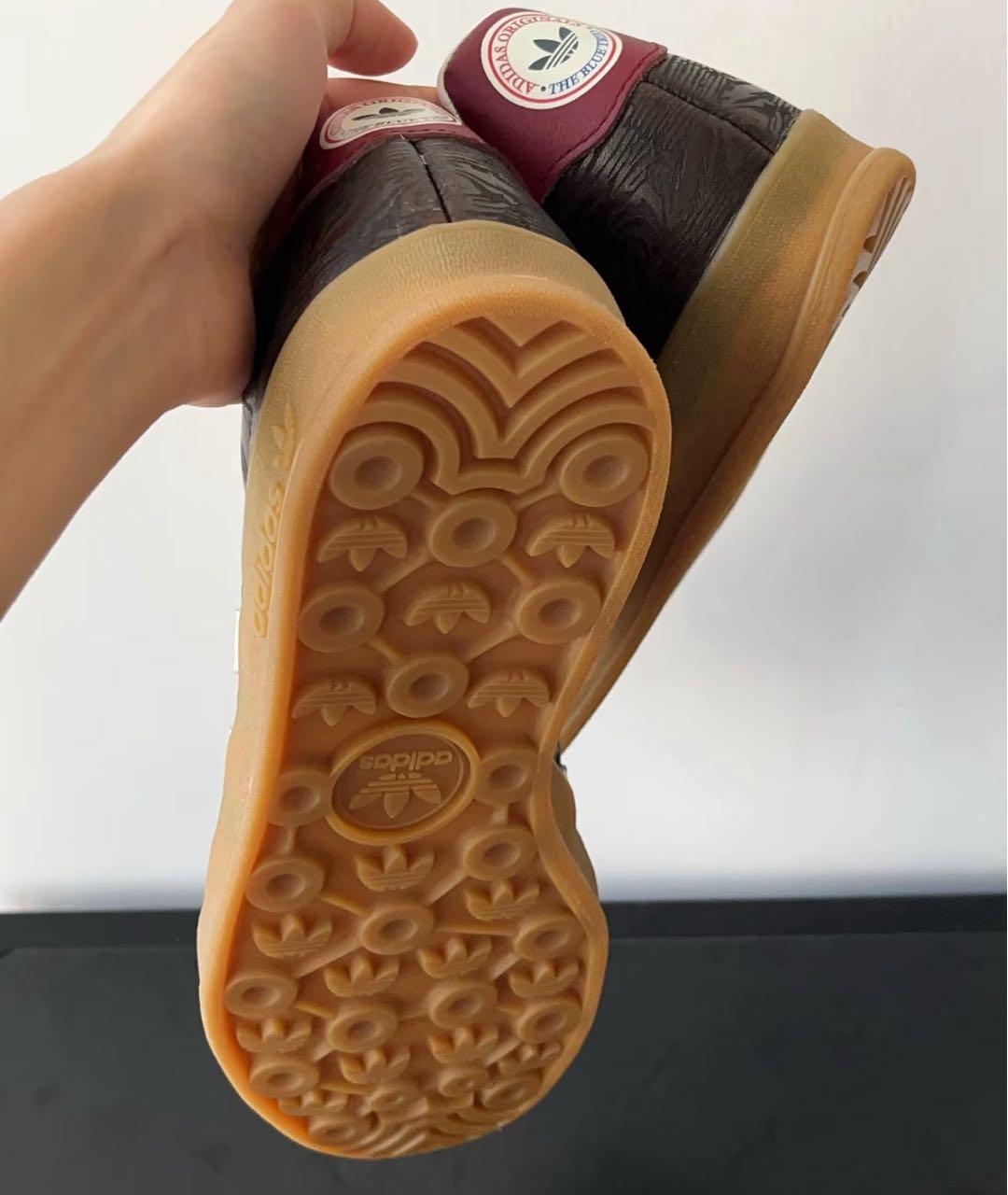 ADIDAS Бордовые низкие кроссовки / кеды, фото 6
