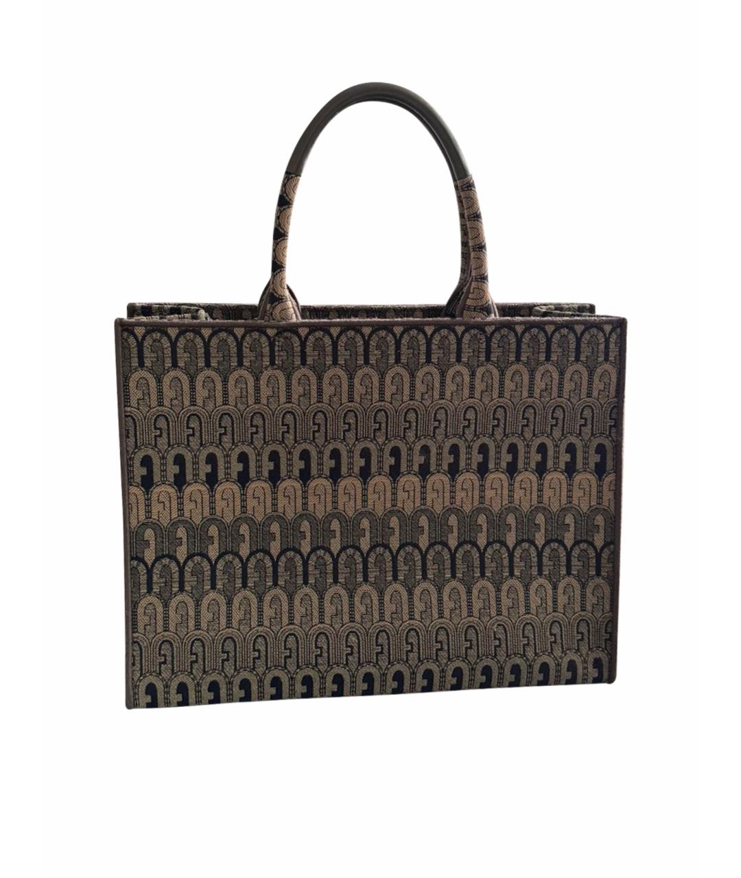 FURLA Хаки сумка тоут, фото 1
