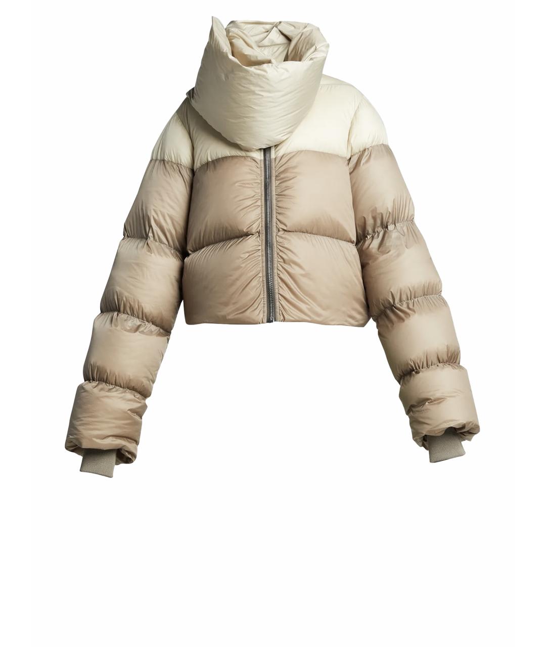 RICK OWENS Бежевый пуховик, фото 1