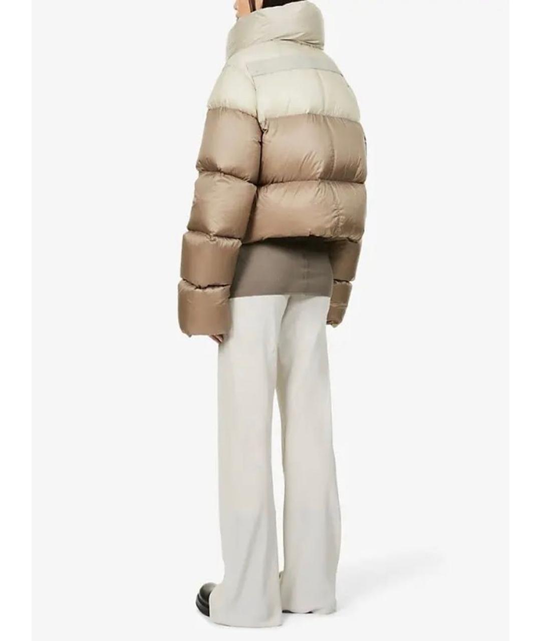 RICK OWENS Бежевый пуховик, фото 7