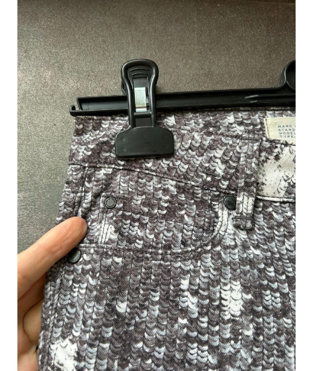 MARC JACOBS Хлопковые прямые брюки, фото 5