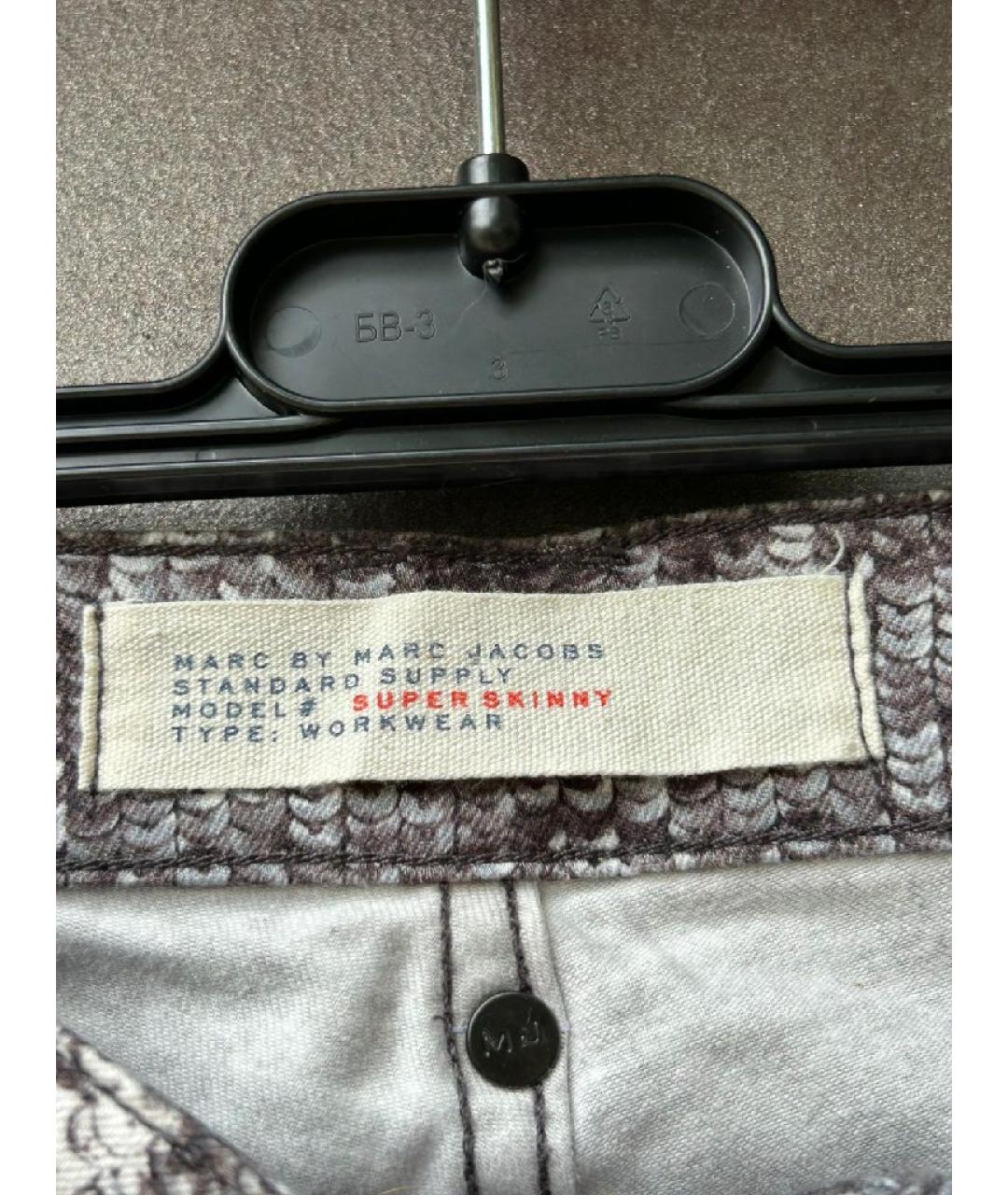 MARC JACOBS Хлопковые прямые брюки, фото 3