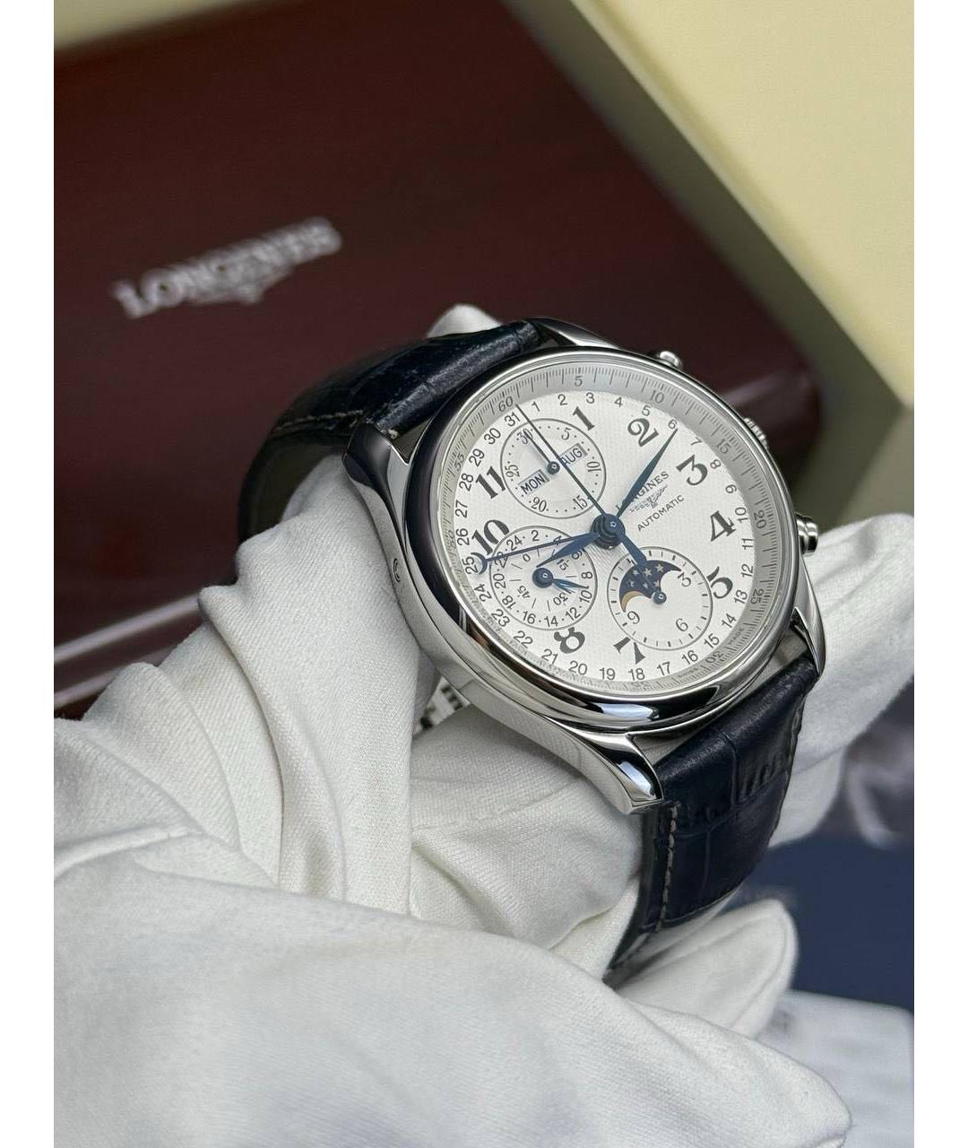 LONGINES Серебряные часы, фото 4