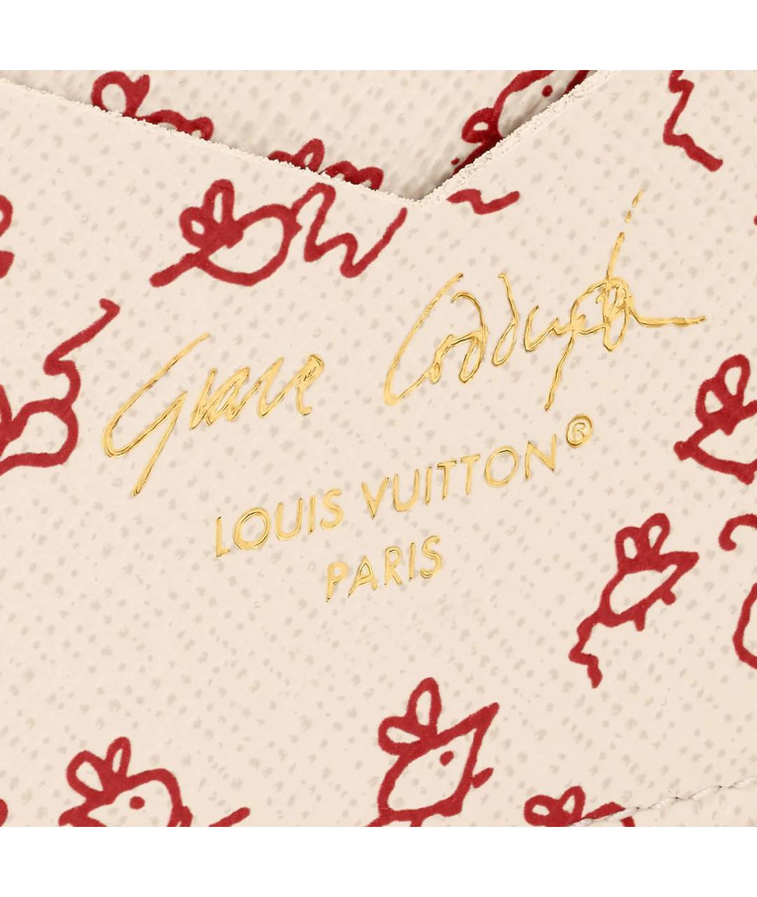 LOUIS VUITTON Коричневый кардхолдер, фото 4