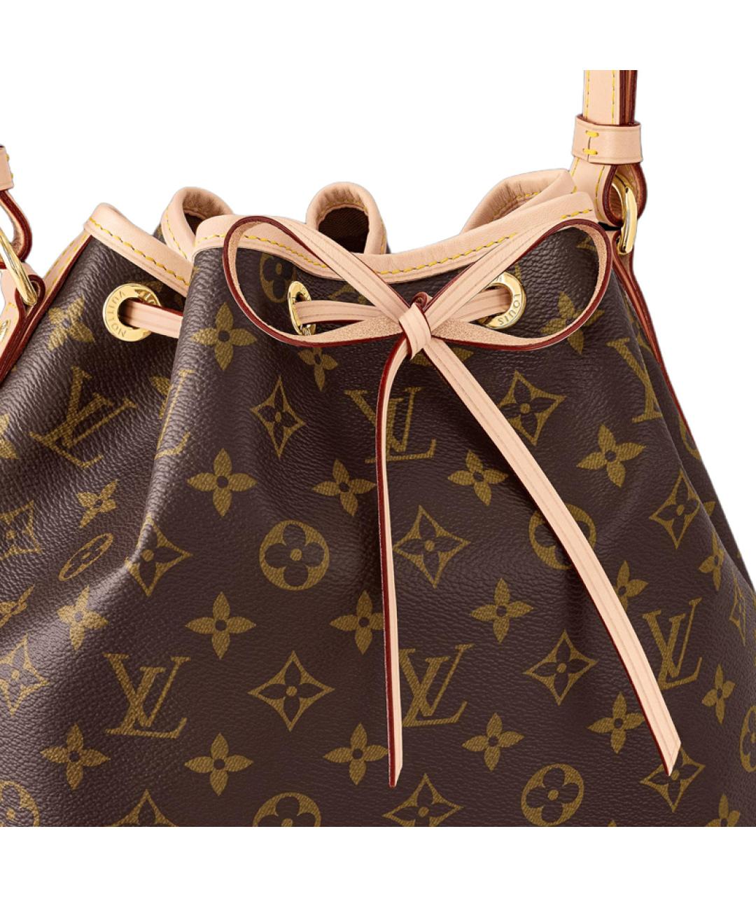 LOUIS VUITTON Коричневая сумка через плечо, фото 5