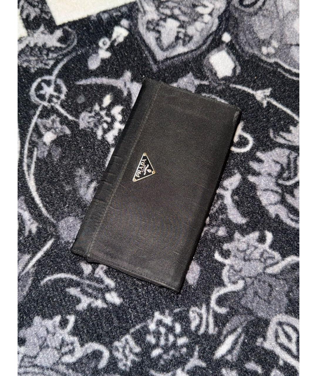 PRADA Черный кошелек, фото 2