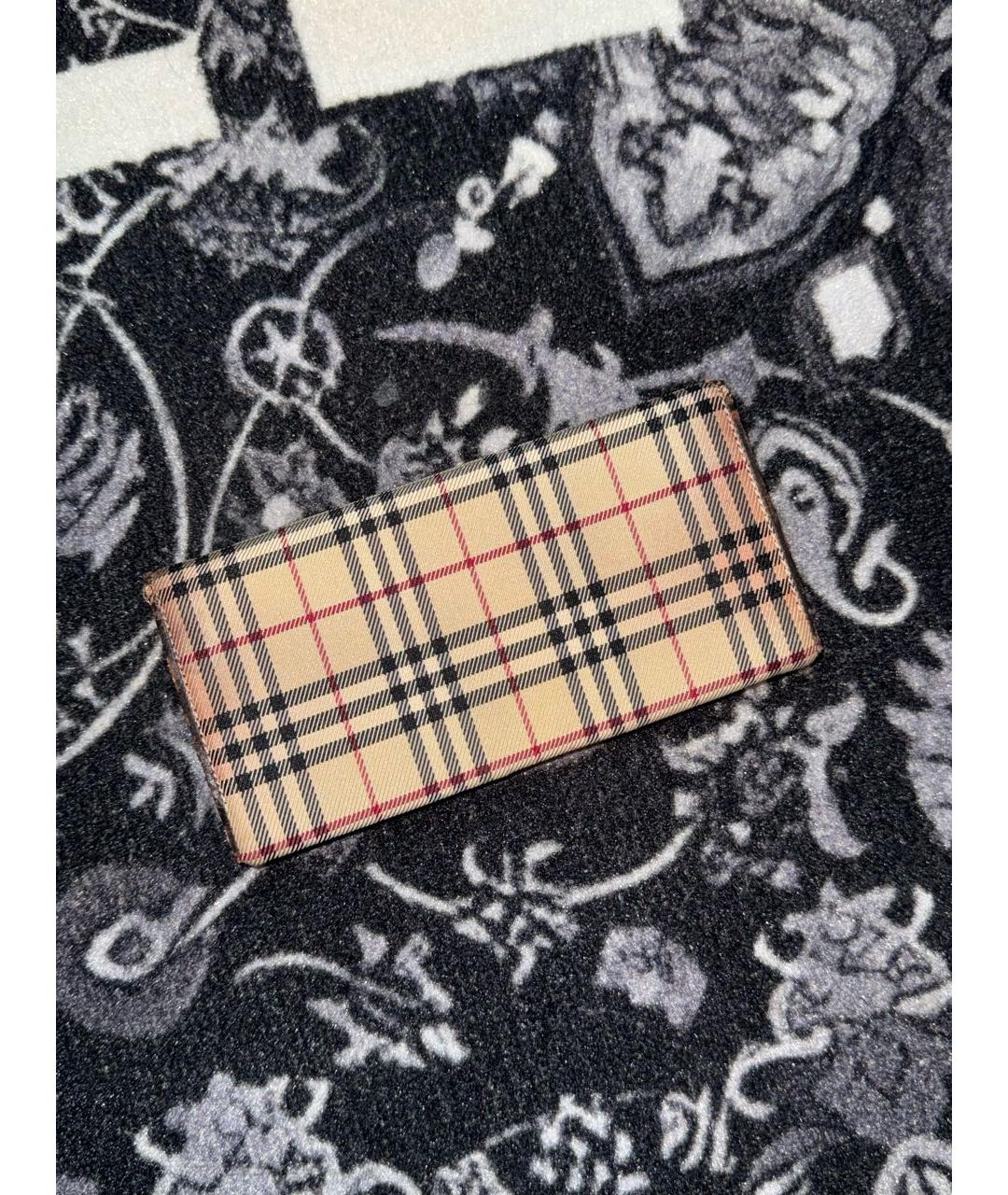 BURBERRY Бежевый кошелек, фото 3