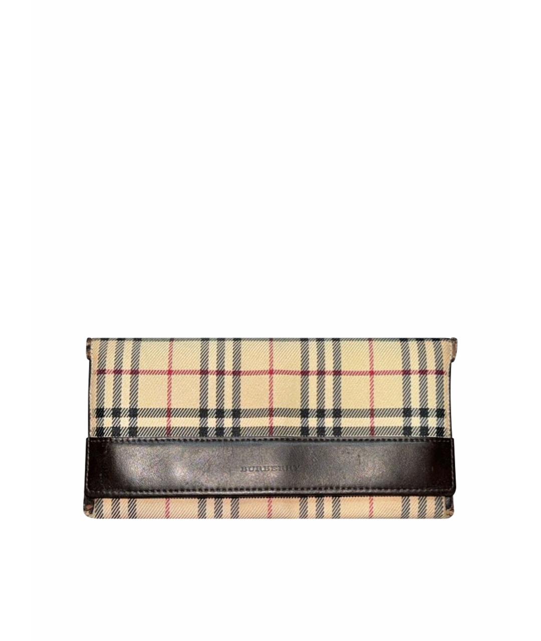 BURBERRY Бежевый кошелек, фото 1