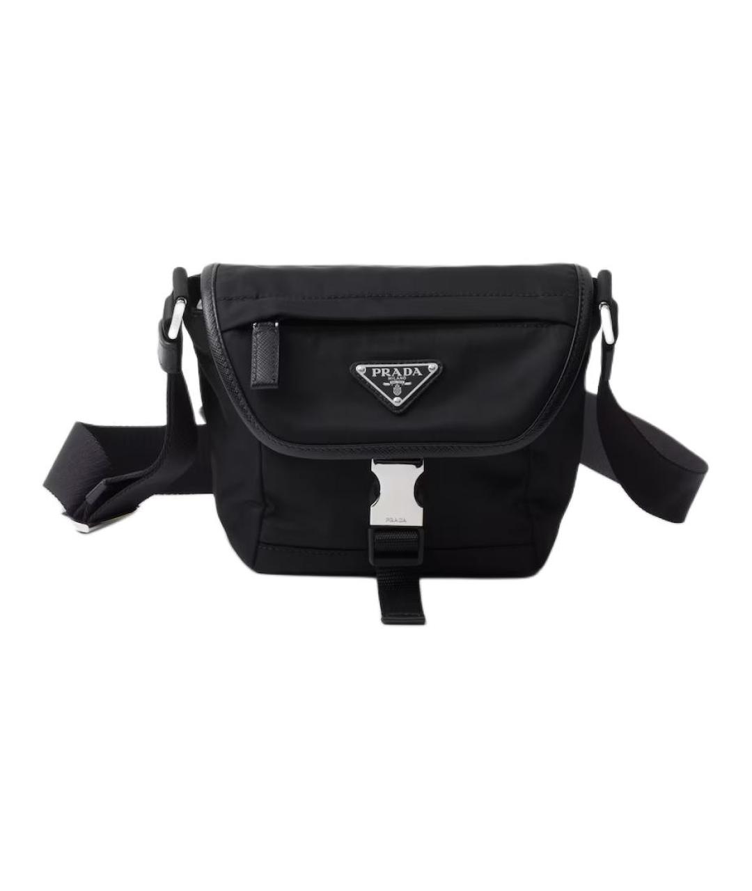 PRADA Черная сумка на плечо, фото 1