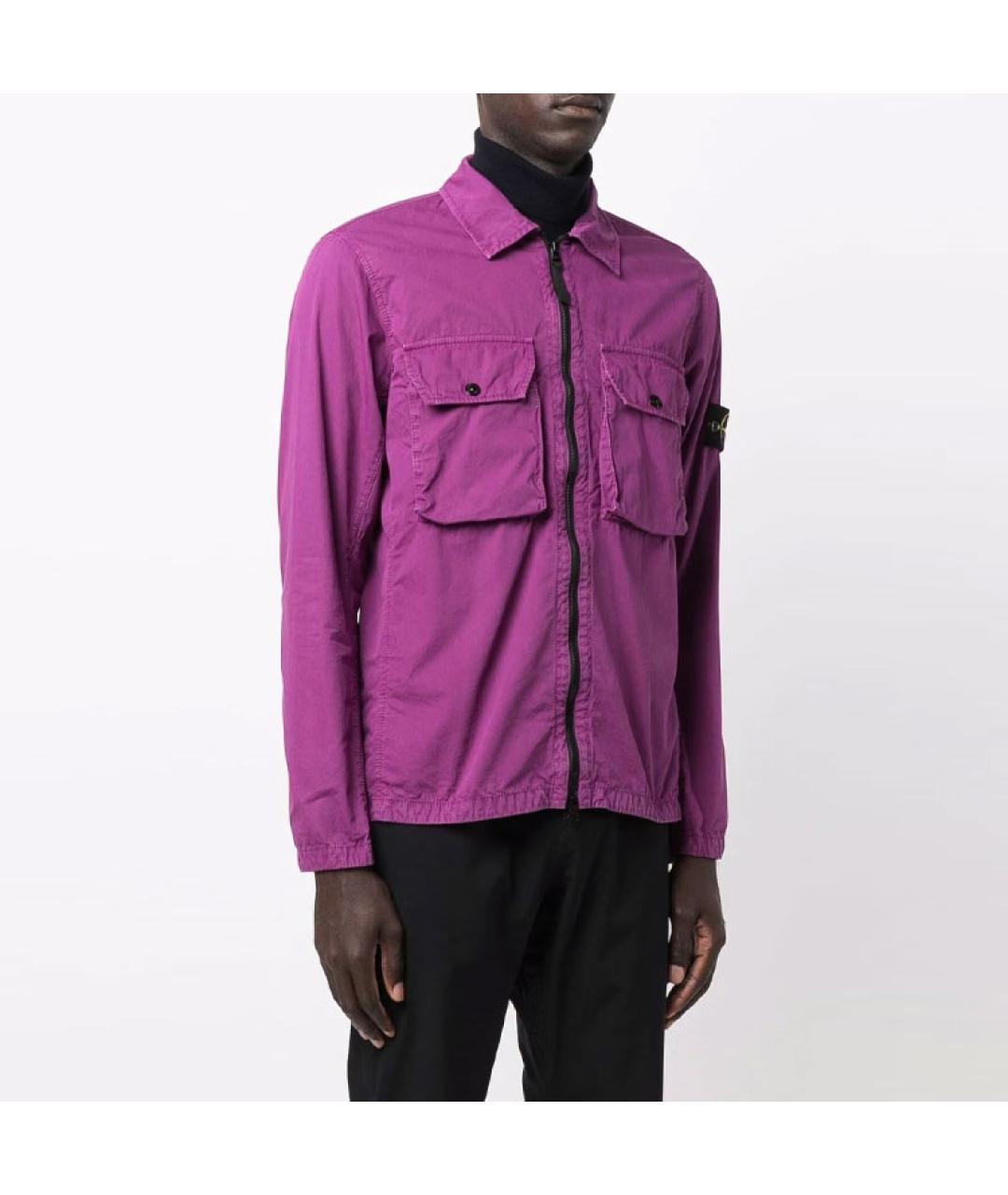 STONE ISLAND Фиолетовая куртка, фото 4