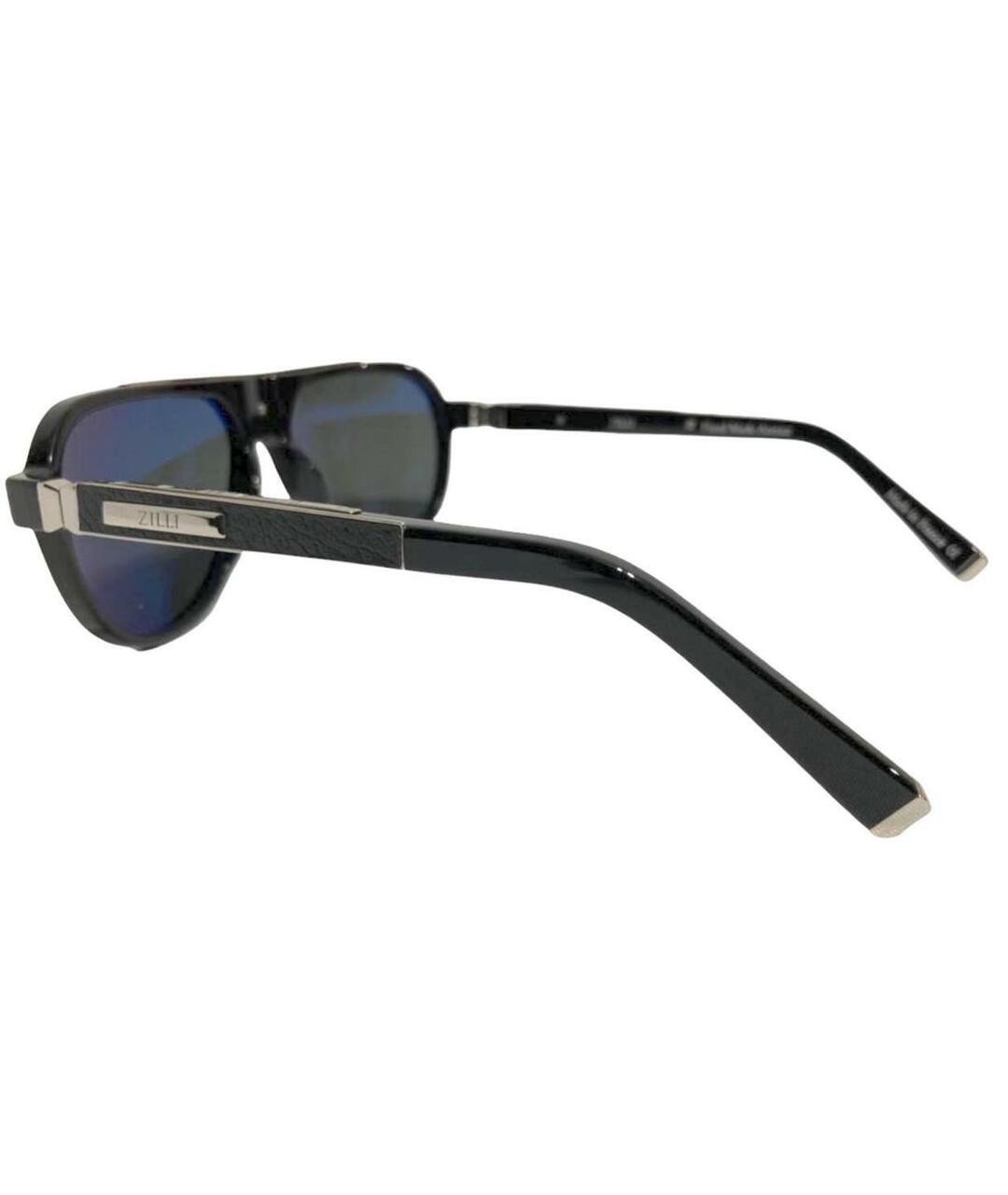 ZILLI Черные солнцезащитные очки, фото 6