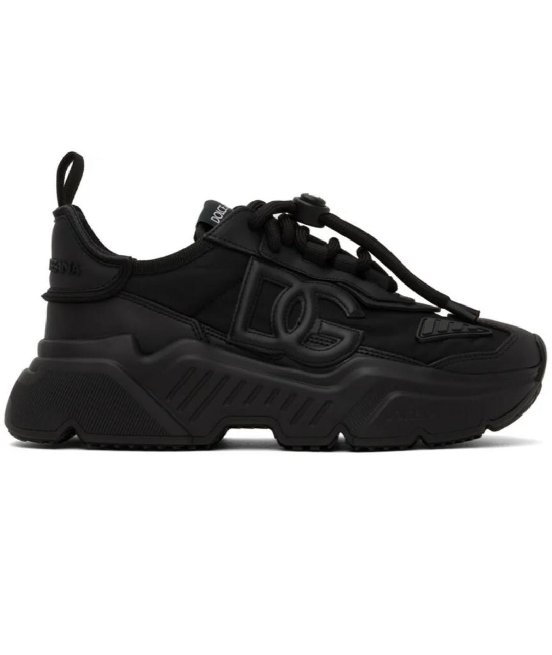 DOLCE&GABBANA Черные кроссовки, фото 1