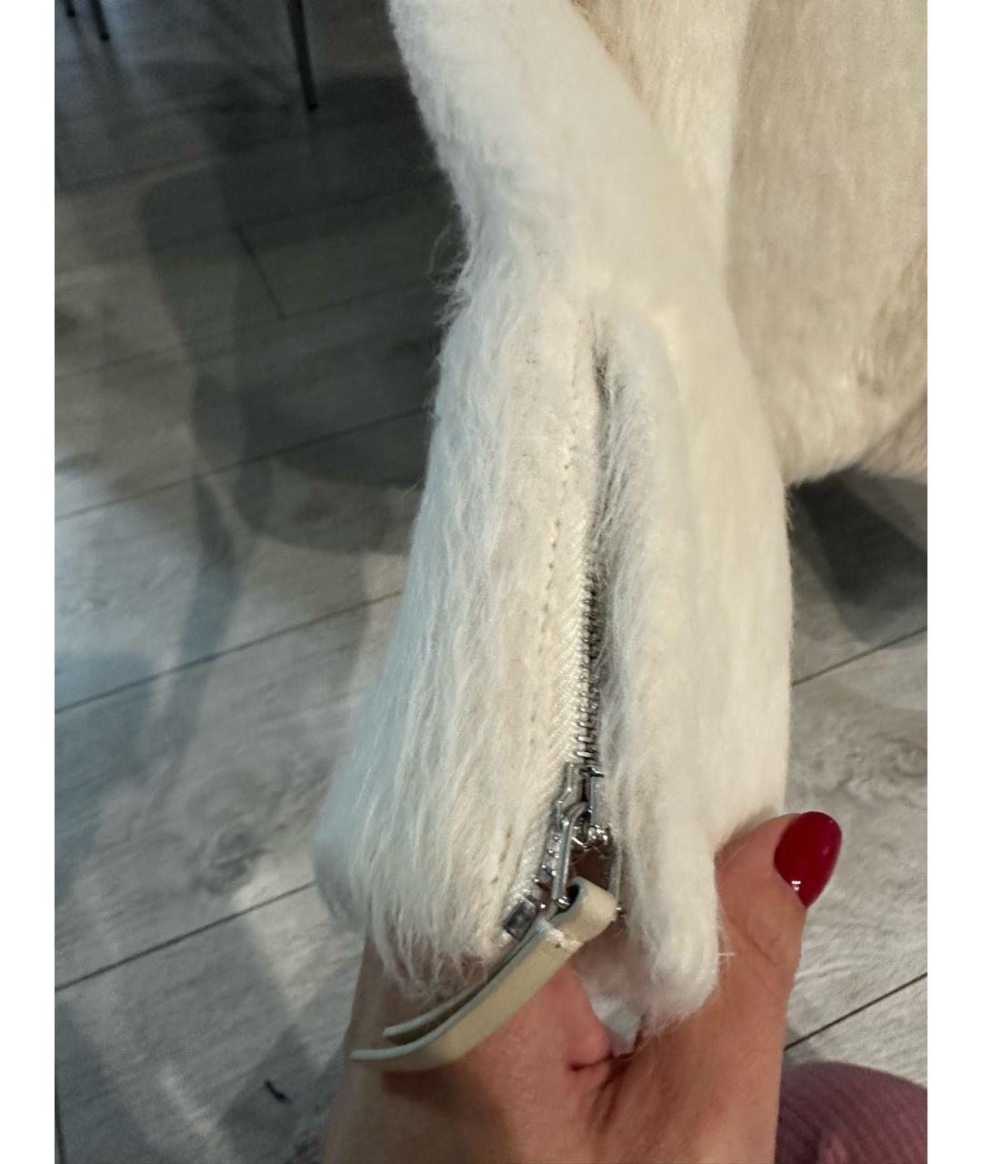 MAX MARA Бежевая меховая шуба, фото 4