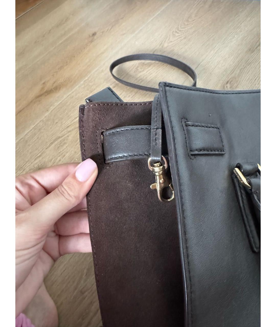 MICHAEL KORS Хаки сумка с короткими ручками, фото 2