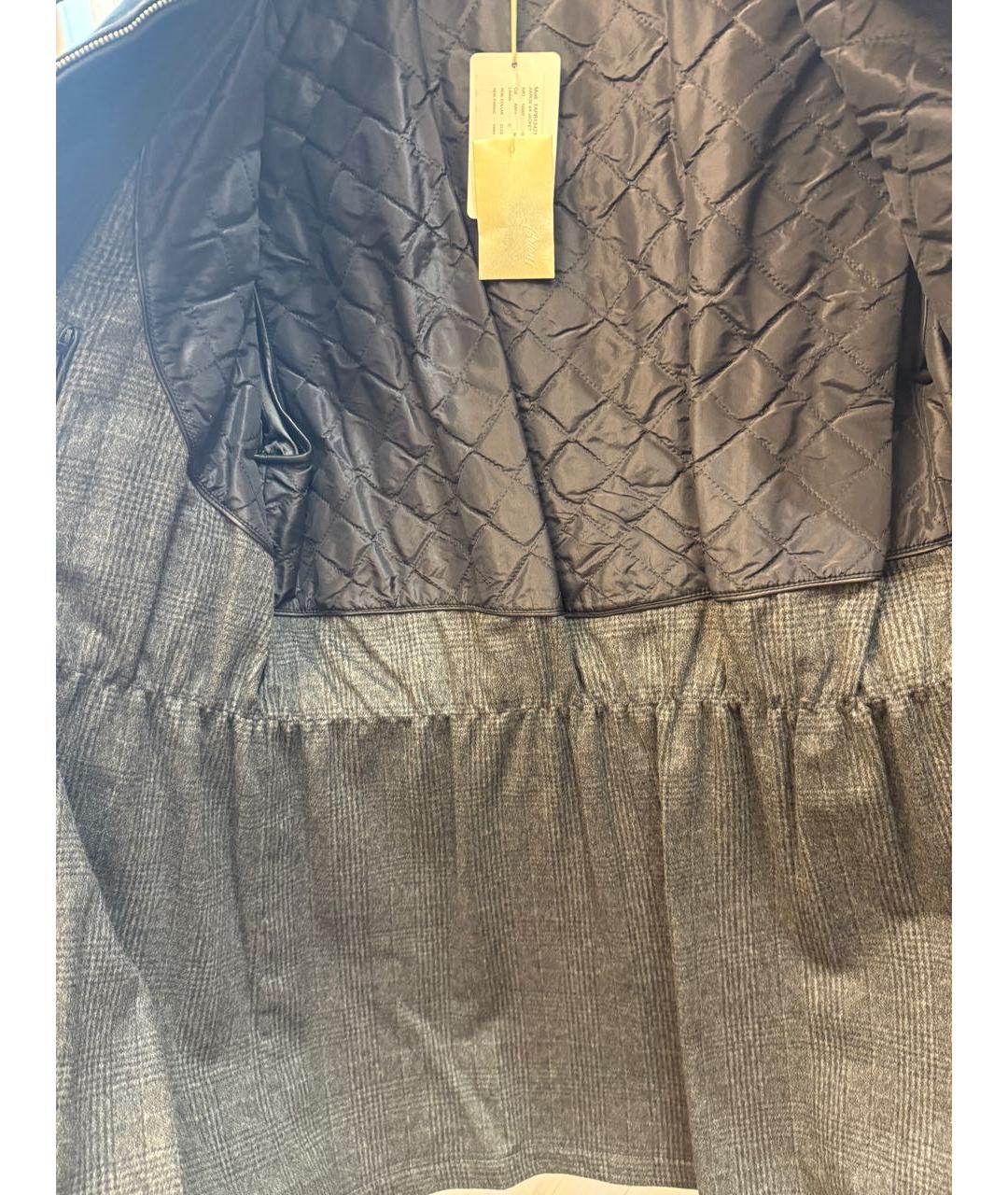 BRIONI Черная замшевая куртка, фото 6