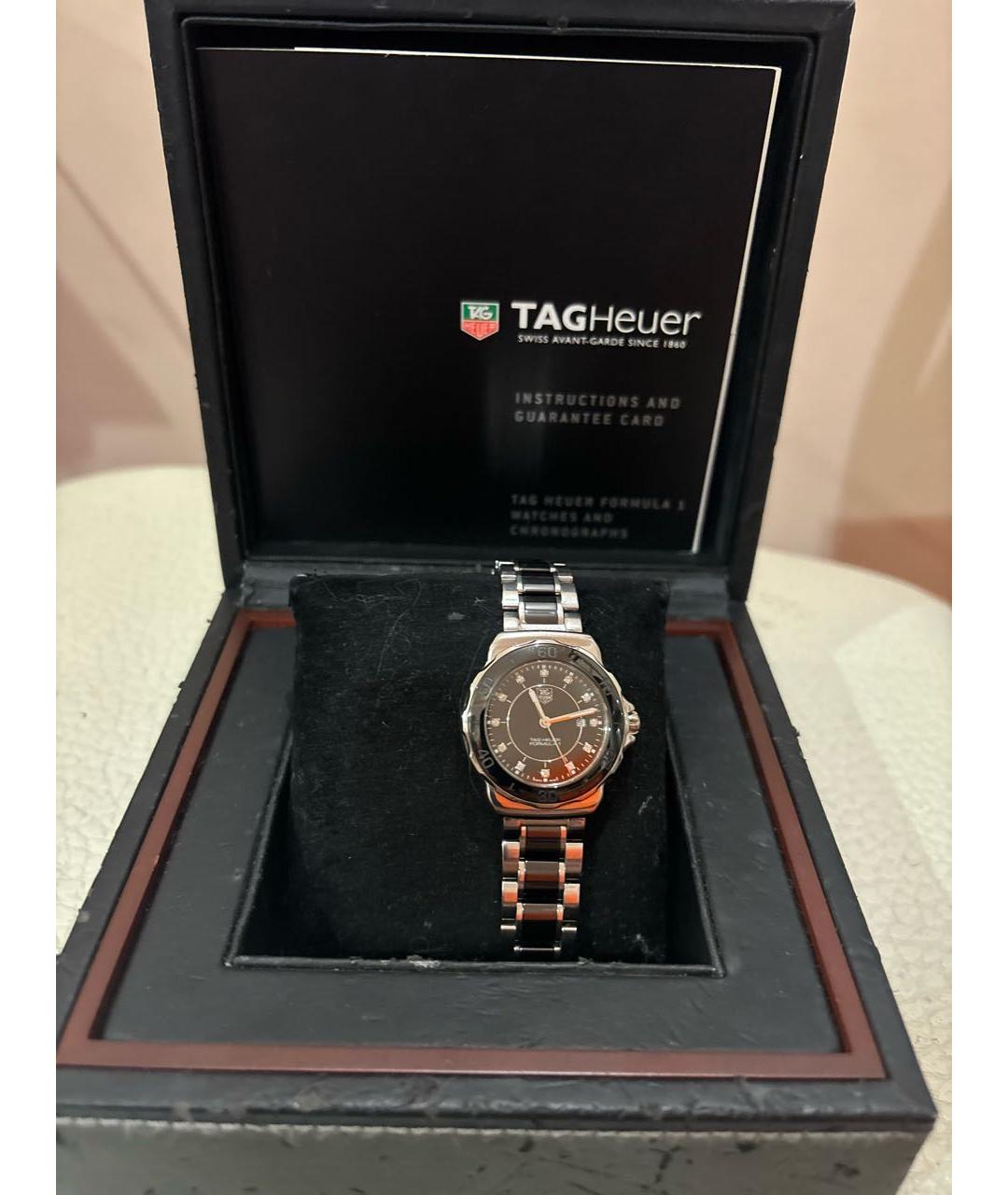 TAG HEUER Черные керамические часы, фото 9