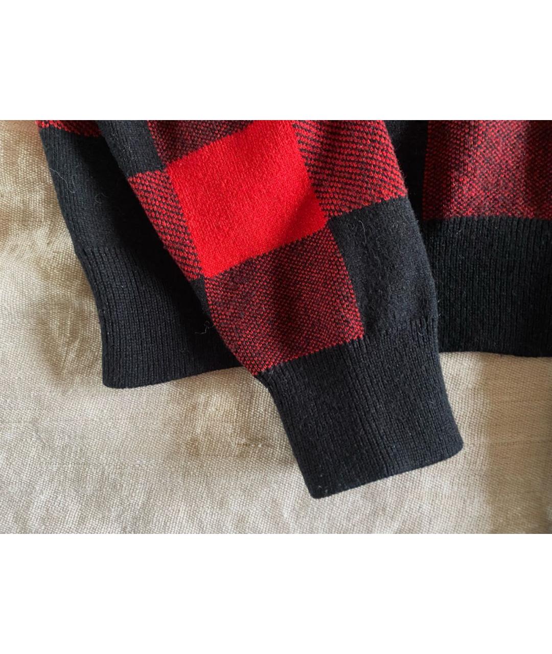 CHRISTIAN DIOR Красный кашемировый джемпер / свитер, фото 7