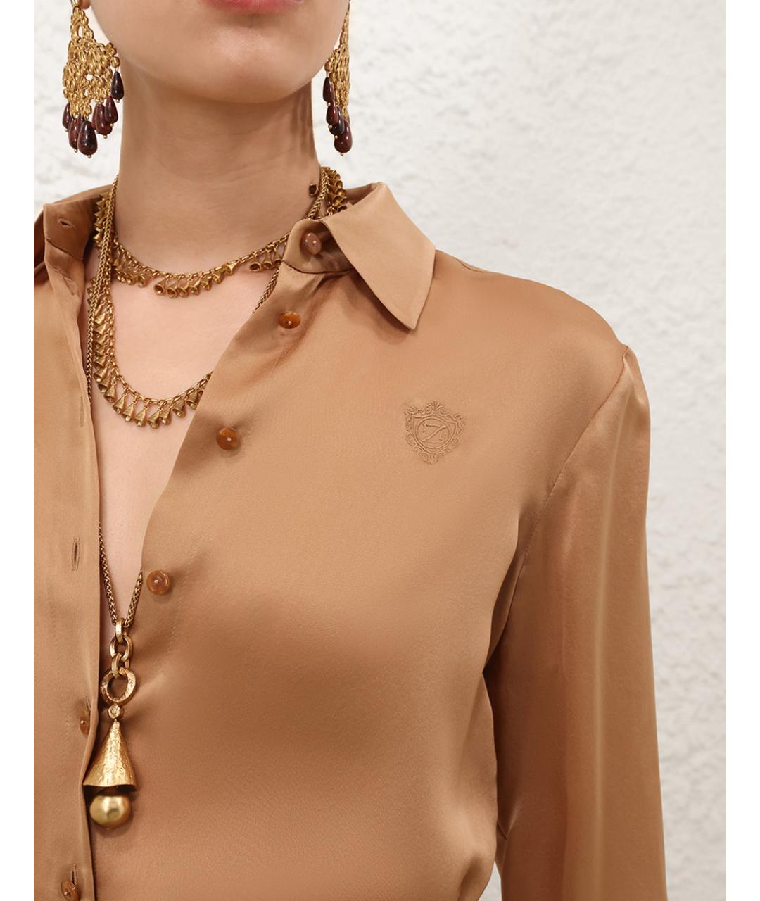 ZIMMERMANN Шелковая рубашка, фото 5