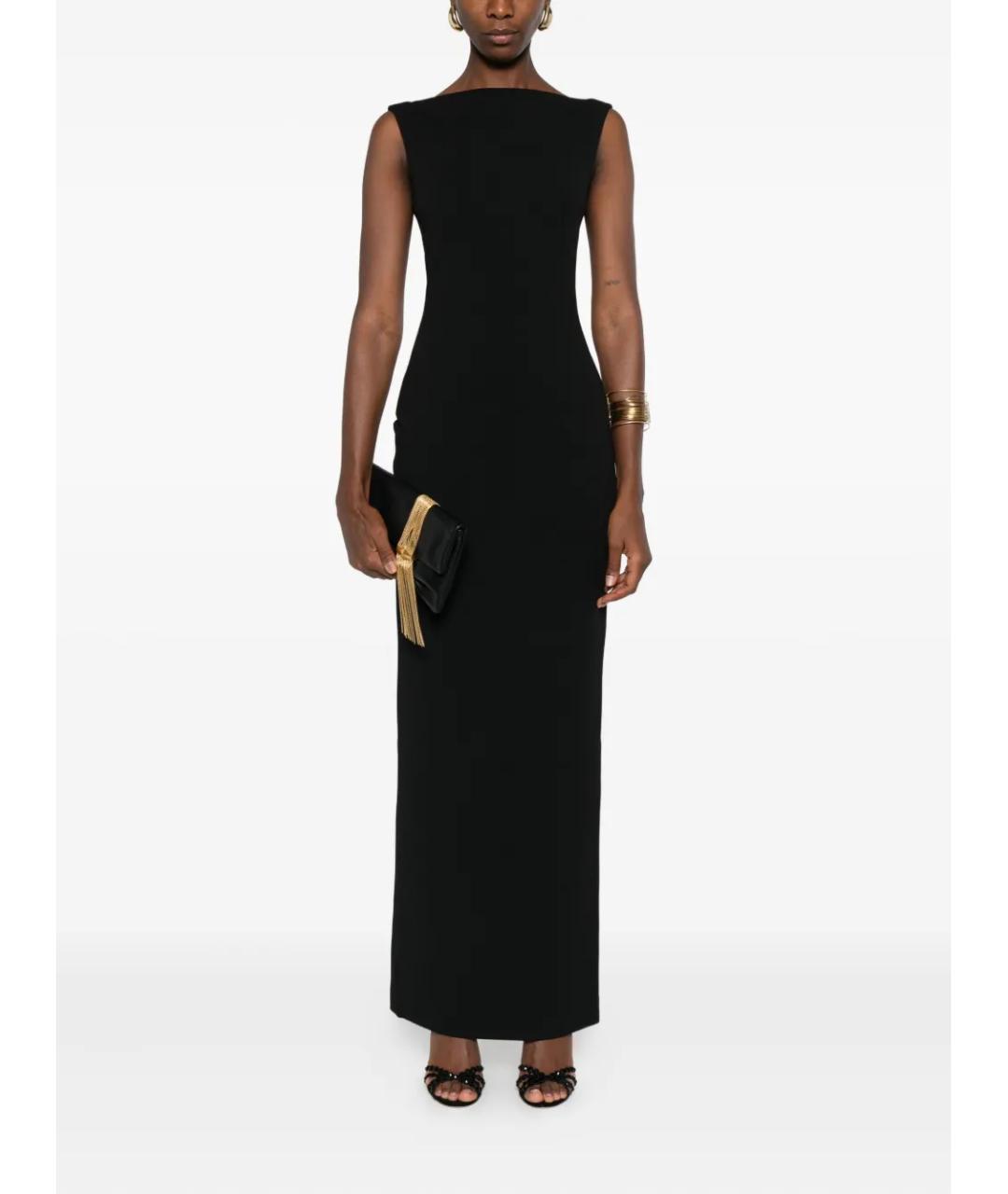 SOLACE LONDON Черное коктейльное платье, фото 4