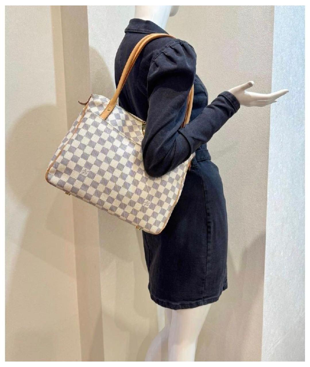 LOUIS VUITTON Белая сумка тоут, фото 3