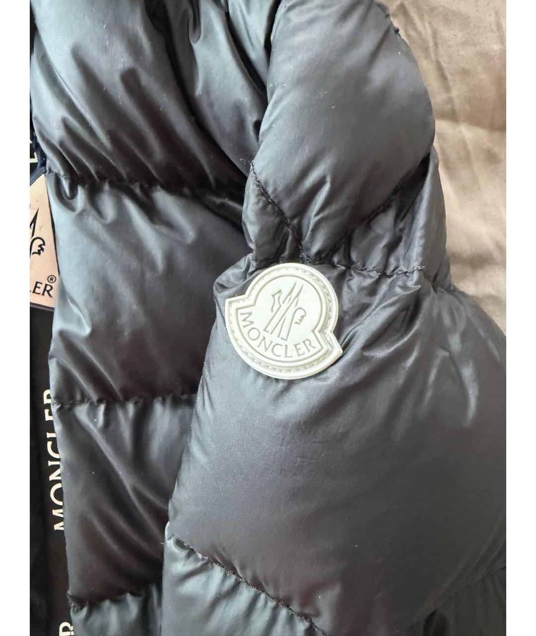 MONCLER KIDS Черный комбинезон, фото 4