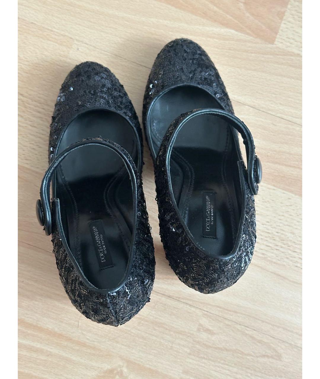 DOLCE&GABBANA Черные туфли, фото 3