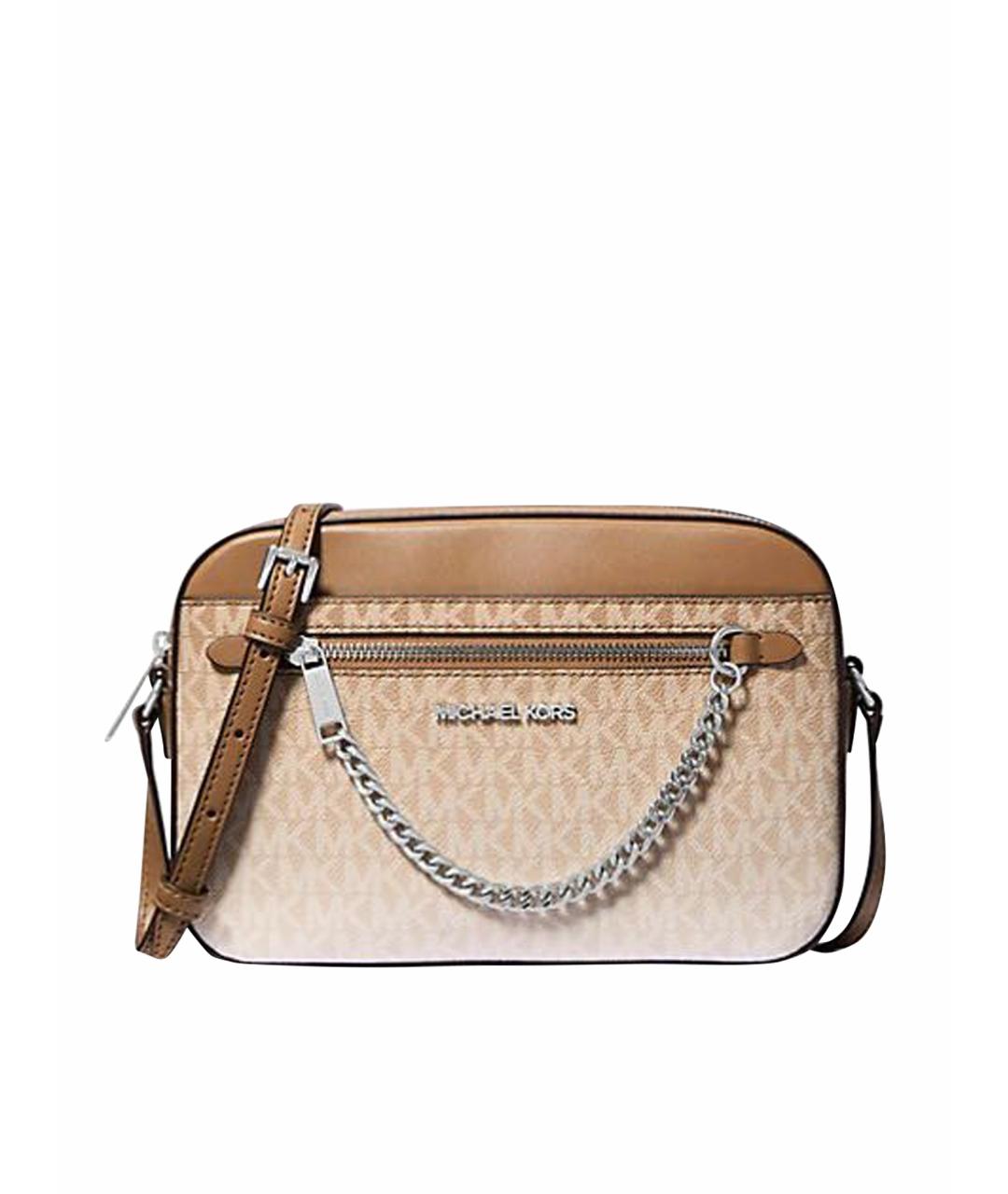 MICHAEL KORS Бежевая сумка через плечо, фото 1